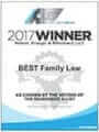 2017 winner of best family law