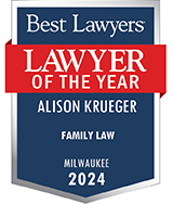 Best Lawyers - Lawyer of the year - Alison Krueger - Family Law - Milwaukee 2024