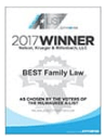Winner, A-List Best Family Law, As chosen by the voters of the A-List, 2017